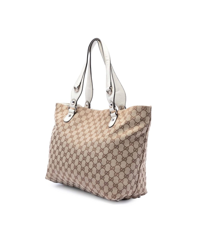 Pre-Loved by Azura Reborn - Pre-Loved Medium GG Canvas Icon Bit Tote