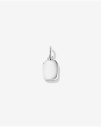 Michael Hill - Letter B Mother of Pearl Initial Pendant in Sterling Silver