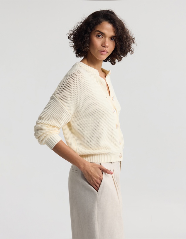Oxford - Stevie Cotton Knit Cardigan