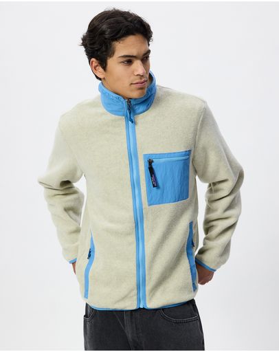 Oatmeal Heather W/Shore Blue