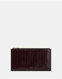 Oroton - Cecile Travel Wallet Texture