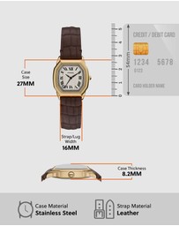 Fossil - Harlow Brown Analogue Watch