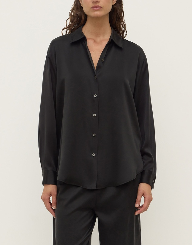 Assembly Label - Pippa Silk Long Sleeve Shirt