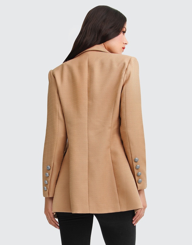 Belle & Bloom - Princess Polina Textured Weave Blazer