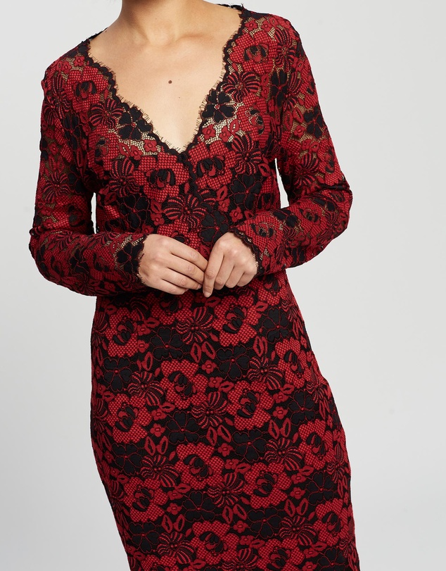 Pink Ruby - Alana Sleeve Dress