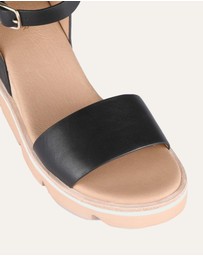 Jo Mercer - Katie Mid Heel Wedge Sandals