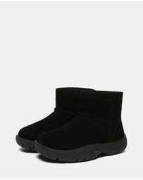 EVERAU - Australian Shepherd Ugg Salma Mini Cow Suede Upper UGG Boots