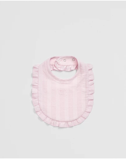 Country Road - Woven Frill Bib