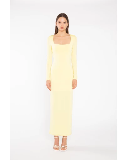 Glamorous - Square Neck Bodycon Midi Dress