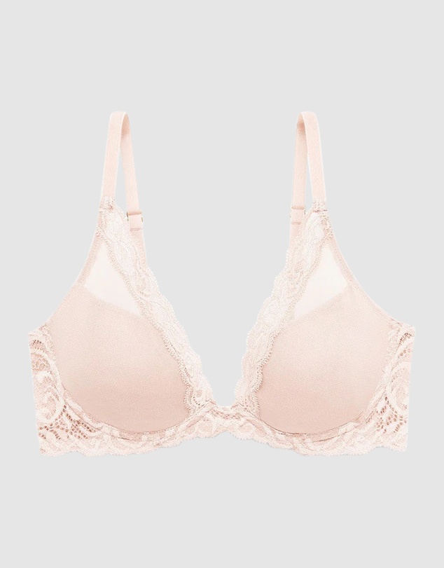 Natori - Feathers Lightly Padded Wired Plunge Bra