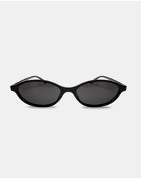 Luna Rae - Black - Soho Slims Sunglasses