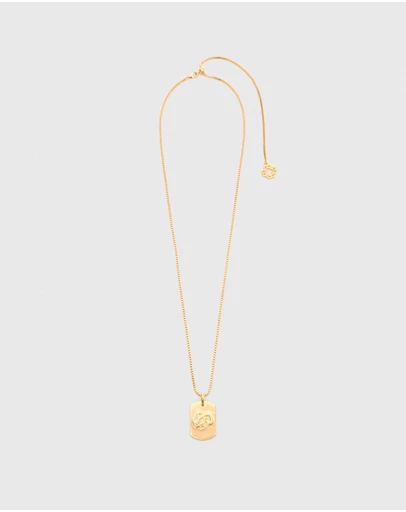 Maje - Astro Plaque Necklace