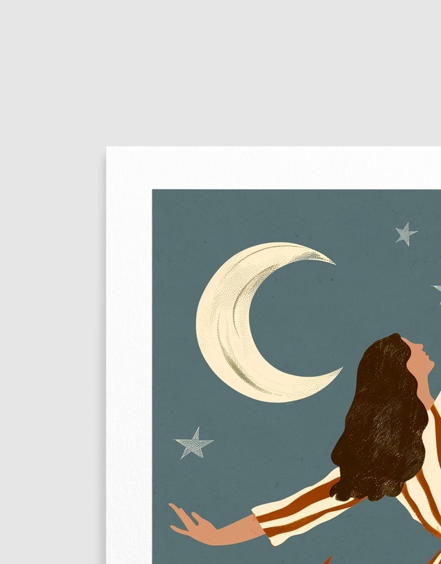 Olive et Oriel - Dancing With Stars by Treechild Art Print