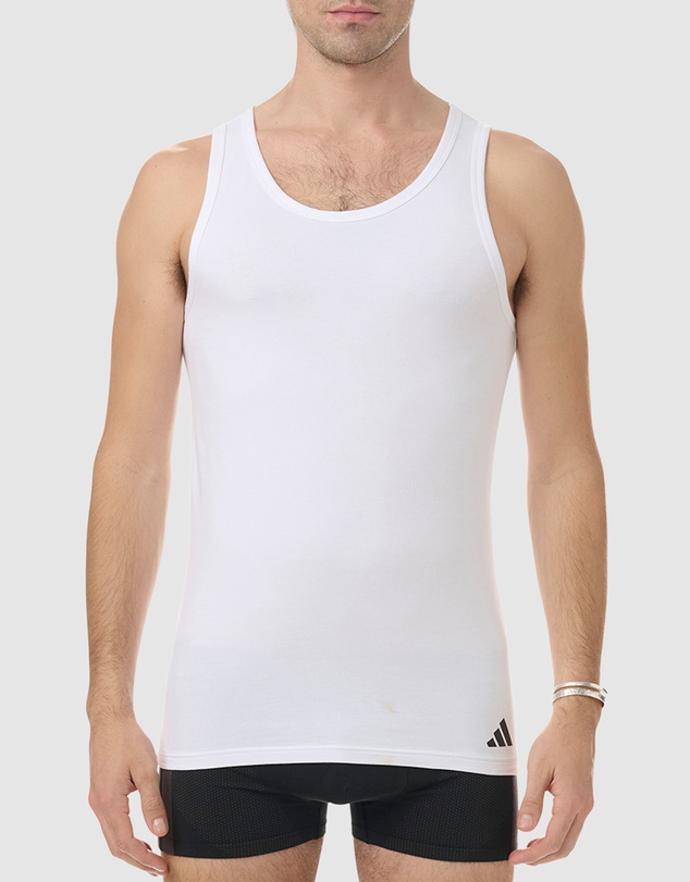 adidas Sportswear - 2 Pack Active Flex Cotton Tank Top