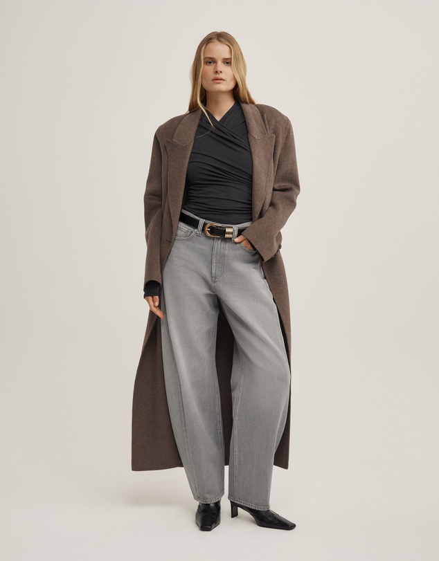 Witchery - Wrap Long Sleeve Jersey Top