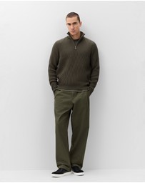 UNISON - Half Zip Knit