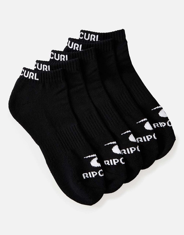 Rip Curl - Men's Brand Ankle Sock - 5 Pack