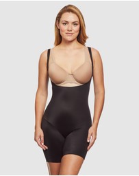 Cupid Fine Shapewear - Shape Away Extra-Firm Cupless Body & Thigh Shaper
