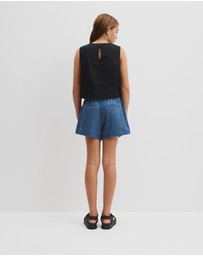 Country Road - Teen Linen Tank