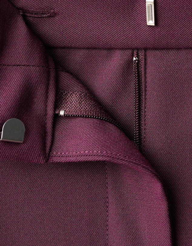M.N.G - Wide-Leg Mid-Rise Pleated Trousers