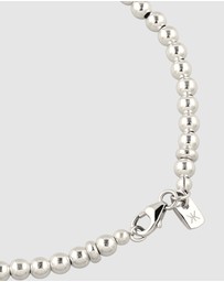 Kuzzoi - ICONIC EXCLUSIVE - Bracelet Male Modern Beads 925 Sterling Silver