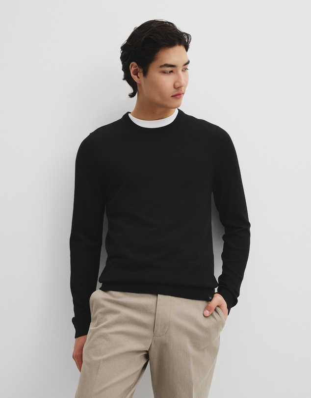 Country Road - Australian Merino Wool Long Sleeve Crew Neck Knit
