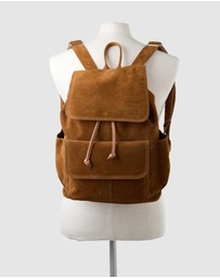 Evity - Harris Suede Backpack
