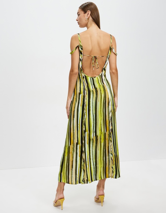 Third Form - Stroke Frill Slip Dress