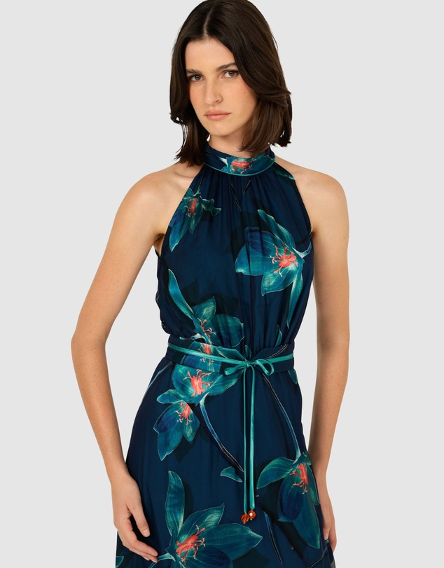 SACHA DRAKE - Topaz Testimony Midi Dress