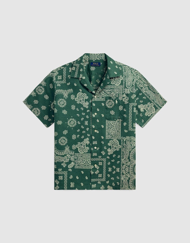 Polo Ralph Lauren - Classic Fit Bandanna-Print Camp Shirt
