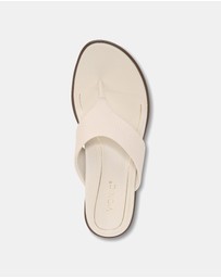Vionic - Agave Toe Post Sandal - Cream