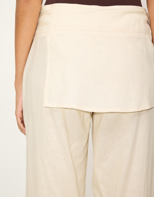 Dazie - Overcast Linen Blend Pants