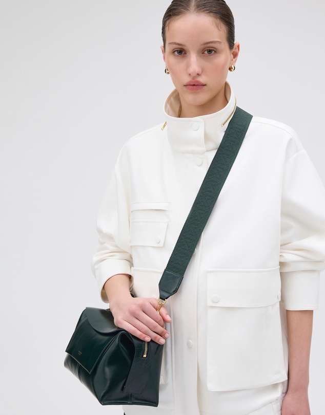 Oroton - Logo Crackle Bag Strap