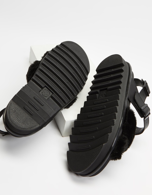 Dr Martens - Voss II Fluffy Sandals - Women's