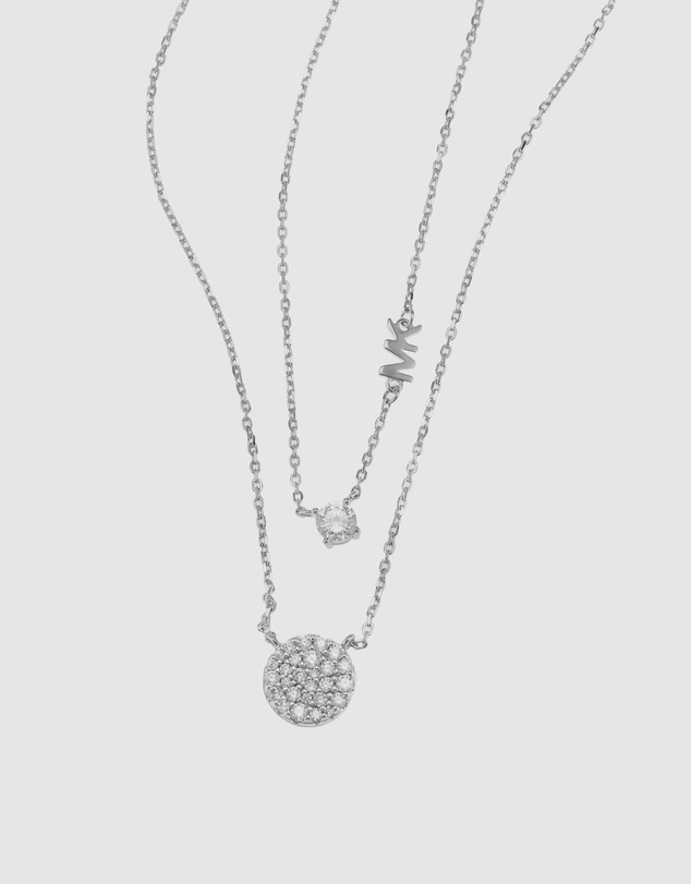 Michael Kors - Michael Kors Premium Silver Necklace MKC1591AN040
