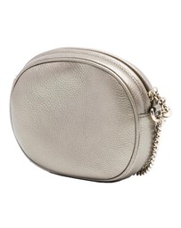 Pre-Loved by Azura Reborn - Pre-Loved Mini Metallic Pebbled Calfskin Soho Chain Crossbody