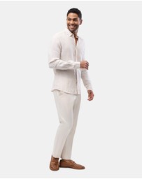 Brooksfield - Linen Casual Shirt