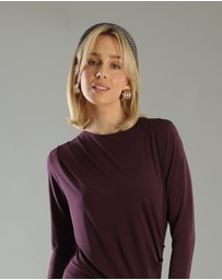 Morgan & Taylor - Avalyn Headband in Dark Silver