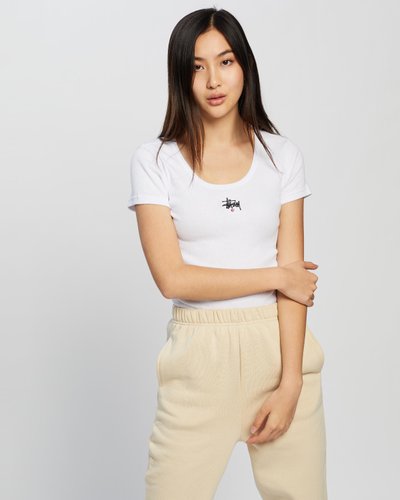 Graffiti Rib SS Tee