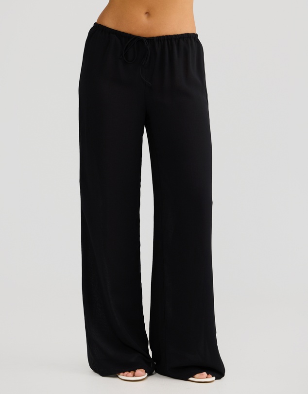 Vacay Swimwear - Bella Pant Black