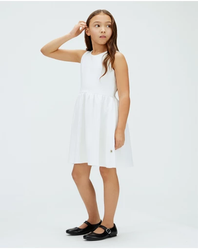 Calvin Klein Jeans - Girls Crinkle Sleeveless Dress