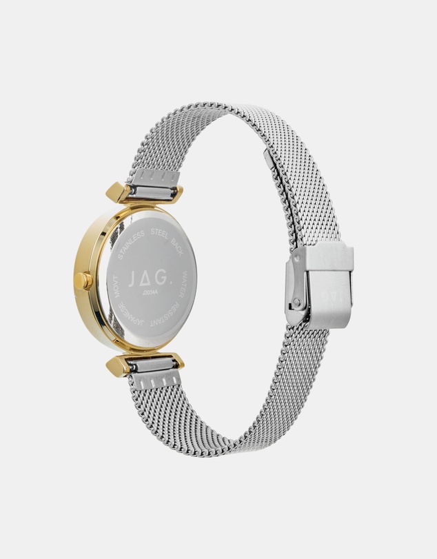 Jag - Mudgee Womens Silver Dial 35mm Silver Watch