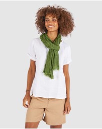 CAMIXA - French Linen Crinkled Scarf
