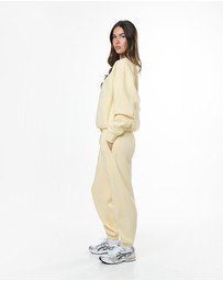 STAX. - Cuffed Jogger Solfleece® - Butter
