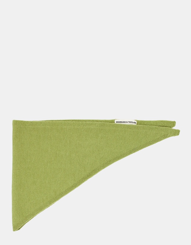 Morgan & Taylor - Katrina Triangle Scarf in Green