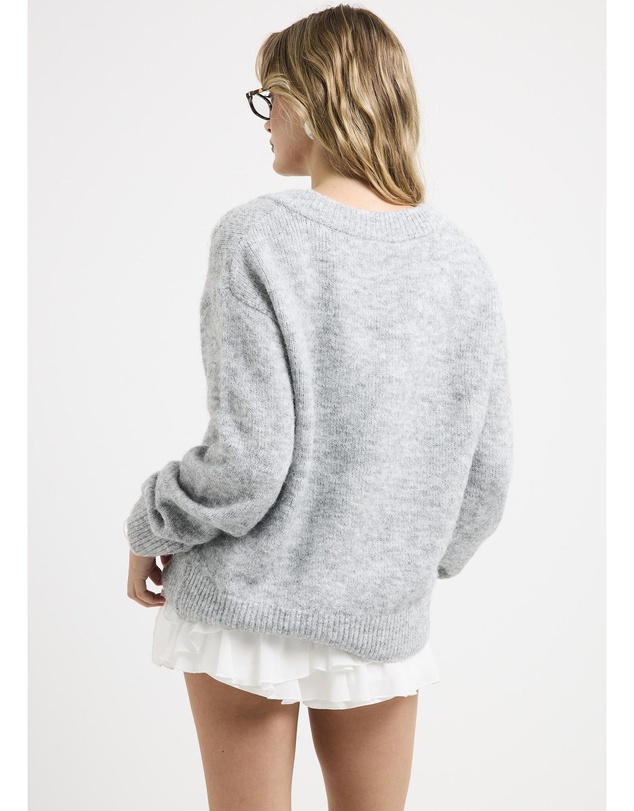 Subtitled - Grace V Neck Knit Jumper