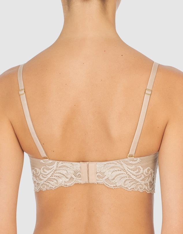 Natori - Feathers Convertible-to-Strapless Plunge Bra with Lace