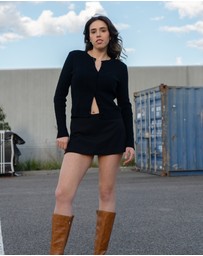 Lydan The Label - Cable Knit Cardigan