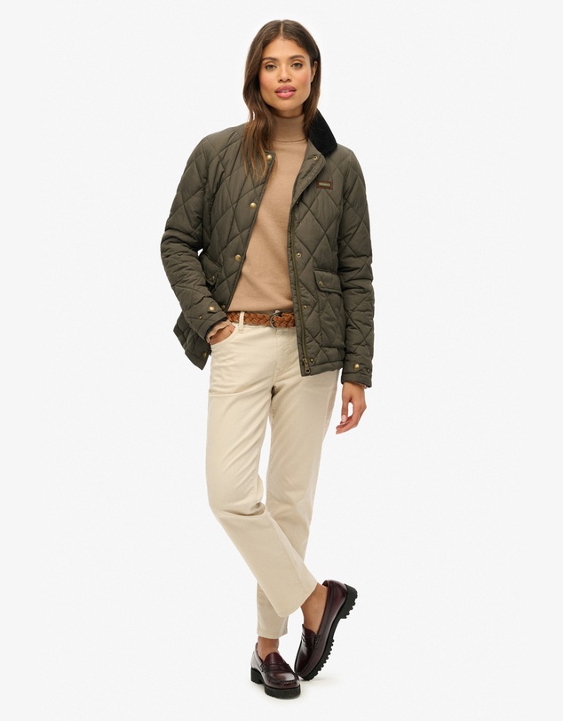 Superdry - Cord Trimmed Liner Slim Fit Jacket