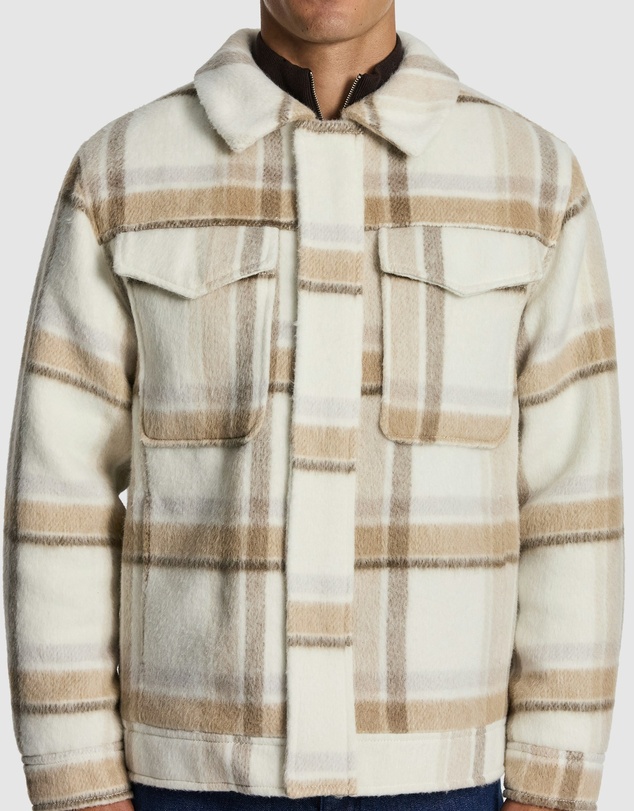 yd. - Edris Check Jacket